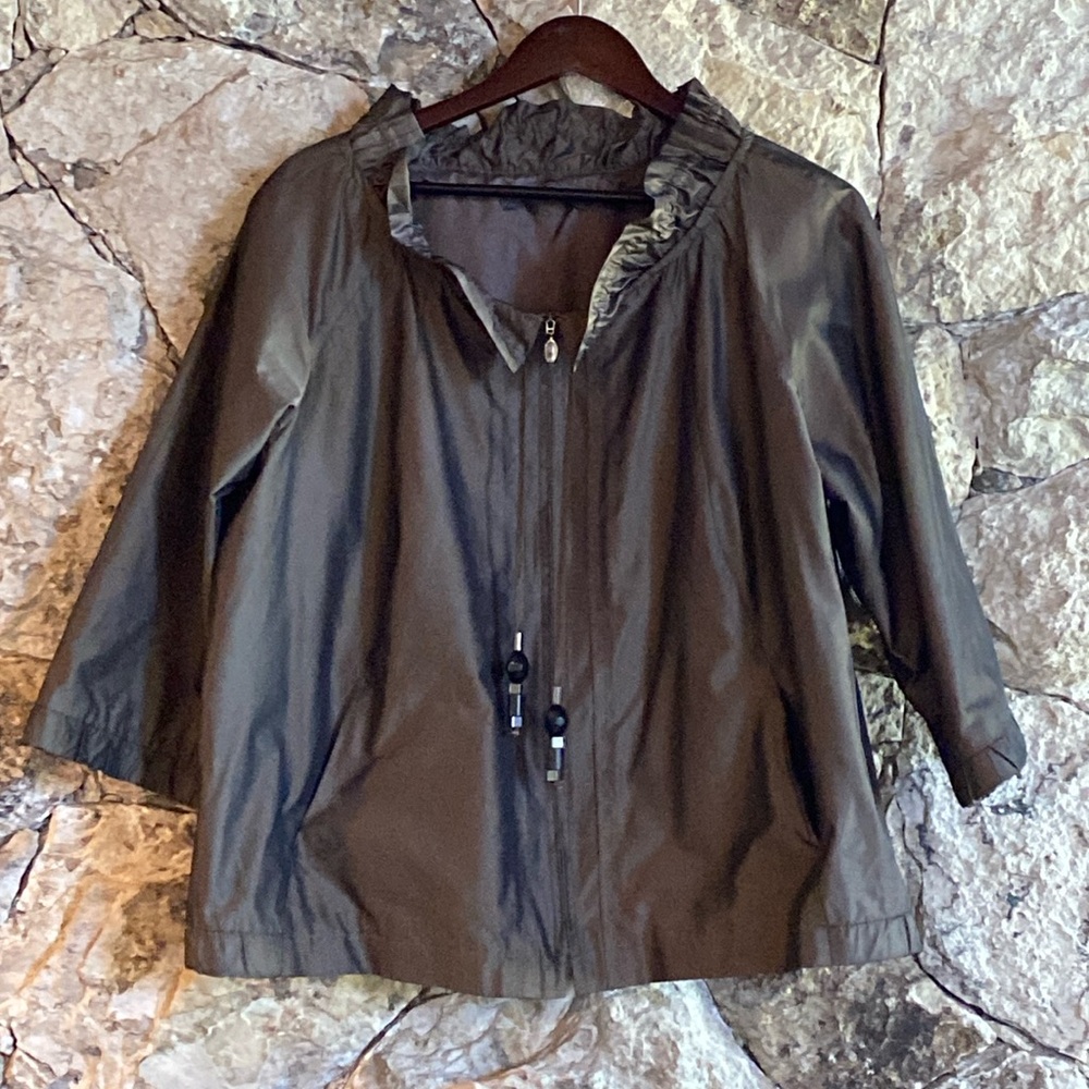 Marina Rinaldi metallic coat